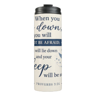 Celestial Dream - Proverbs 3:24 Thermal Tumbler