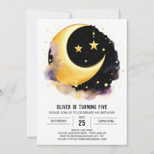 Celestial Dreams Birthday Invitation