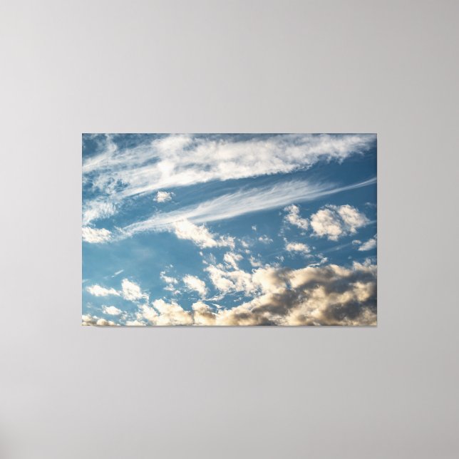 Celestial Drift Canvas Print (Front)