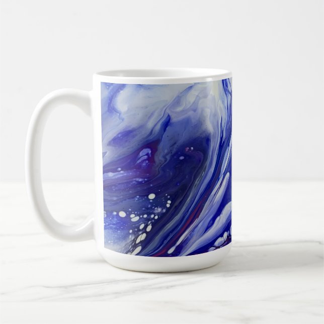 Celestial Drift Coffee Mug (Left)