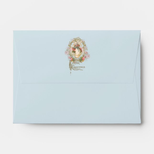 Celestial Egg - Easter Greetings Envelope (Back (Top Flap))