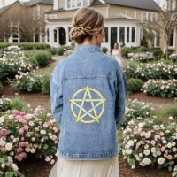 Celestial Elegance: Pearl Pentagram