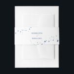 Celestial Elegant Wedding Stars Invitation Belly Band<br><div class="desc">Invite your guests to a night of romance and starlight with this Celestial Elegant Wedding Stars Invitation Belly Band from the Celestial Elegant Wedding Collection. Featuring a bright white background adorned with twinkling stars and refined typography, this modern celestial design is perfect for couples who love a minimalist yet luxurious...</div>