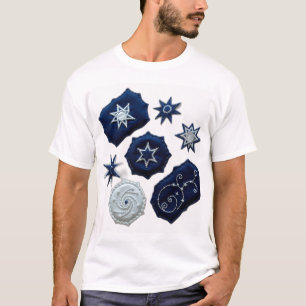 Celestial Embroidered Symbols T-Shirt