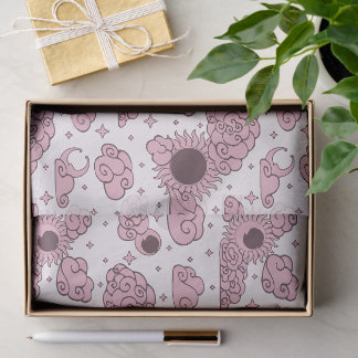 Celestial Engraving Toile (Andromeda Dusk) Tissue Paper