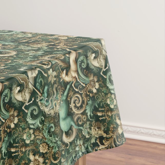 Celestial Equinox – Mythical Medium Pattern Tablecloth (In Situ)