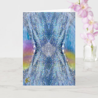 Celestial, Ethereal, Rainbow Light Meditation Card