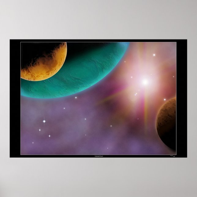 Celestial Event Poster (Front)