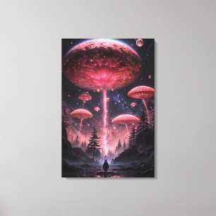 "Celestial Explorer: Journey Beyond the Unknown" Canvas Print