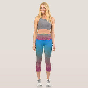 Celestial Fade Capri Leggings