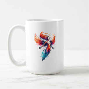 Celestial Fire Ice Goddess Coffee Mug