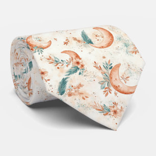 Celestial Floral Pattern (4) Tie