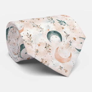 Celestial Floral Pattern (6) Tie