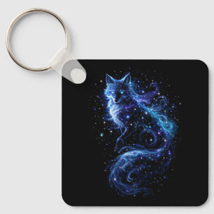 Celestial Fox Spirit Keychain