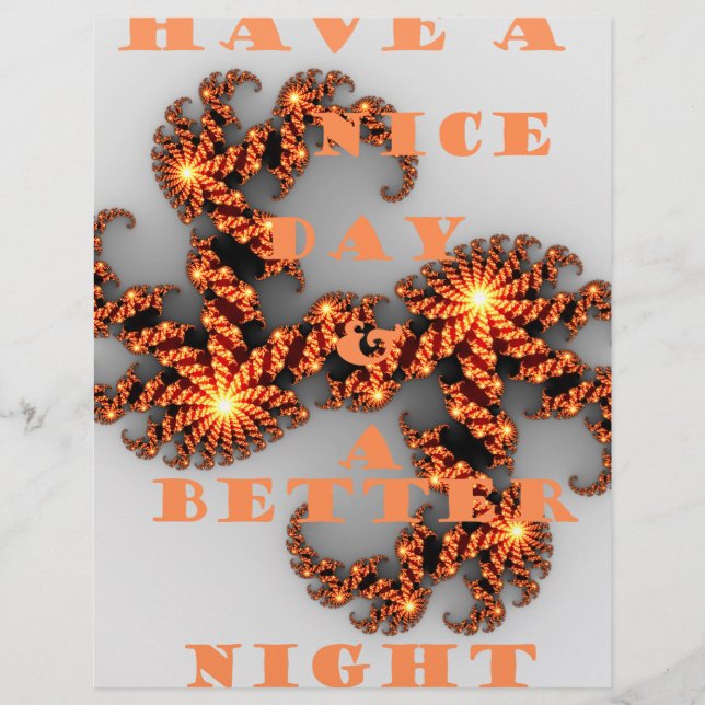 Celestial Galactic Have a Nice Day & Better Night  (Front)