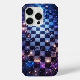 Celestial Galaxy Checkerboard Phone Case - Magical