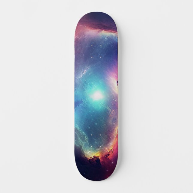 Celestial Galaxy Space Skateboard (Front)