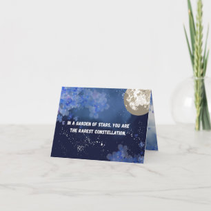 Celestial Garden Birthday Card