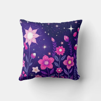 Celestial Garden Throw Pillow