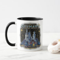 Celestial Germany Neuschwanstein Castle Art