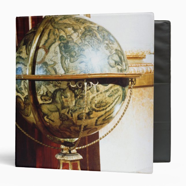 Celestial globe, 1688 binder (Front/Inside)