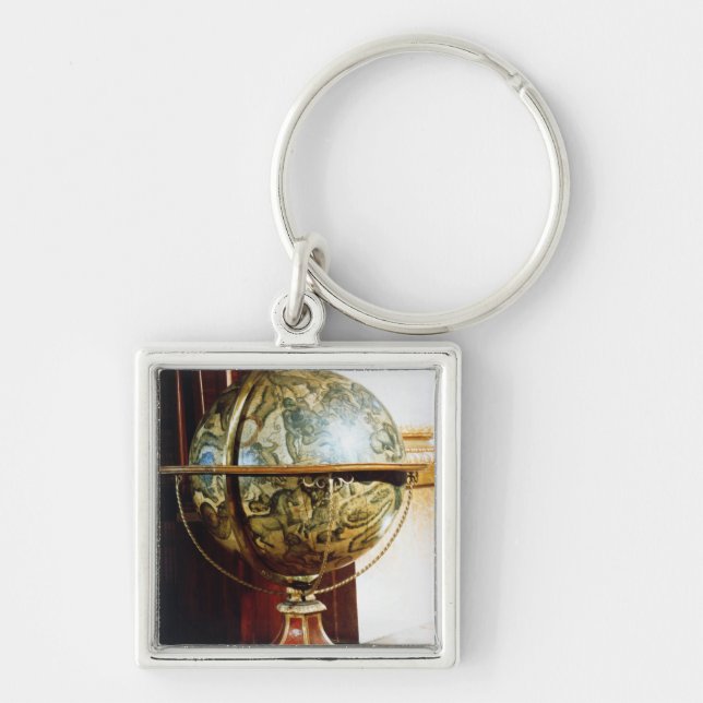 Celestial globe, 1688 keychain (Front)