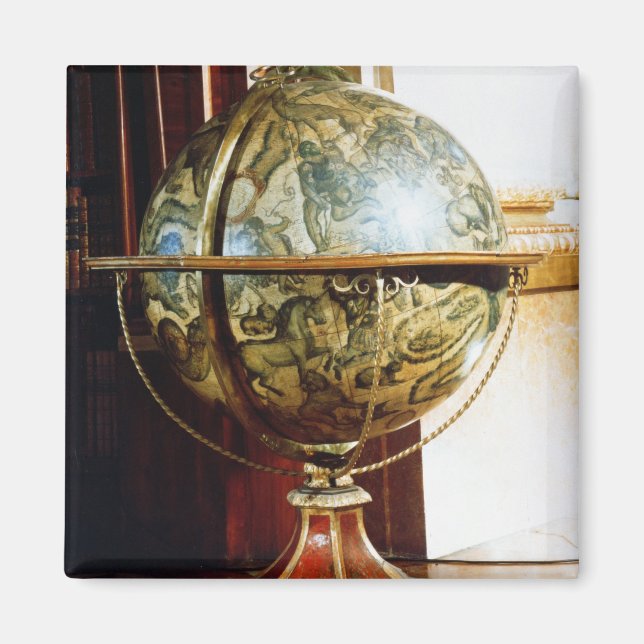 Celestial globe, 1688 magnet (Front)