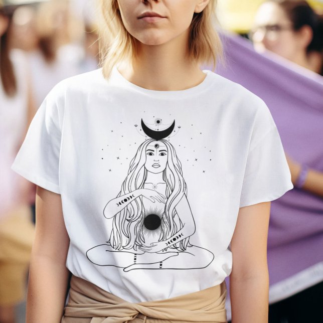 Celestial Goddess Healer Energy T-Shirt (Creator Uploaded)