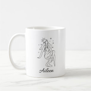 Celestial goddess personalized Halloween Coffee Mug
