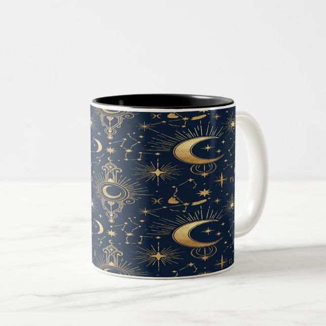 Celestial Gold Mug (Front Right)