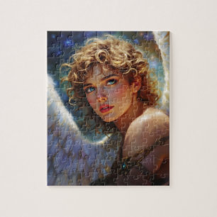 Celestial Guardian – Angel of the Stars Jigsaw Puzzle