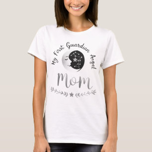 Celestial Guardian Mom Moon & First Journey Art T-Shirt