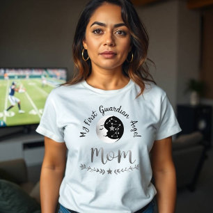 Celestial Guardian Mom   Moon & First Journey Art T-Shirt