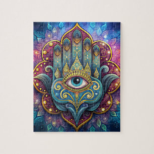 Celestial Hamsa  Jigsaw Puzzle