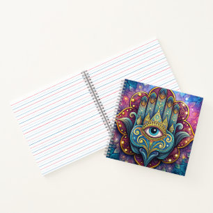 Celestial Hamsa  Notebook
