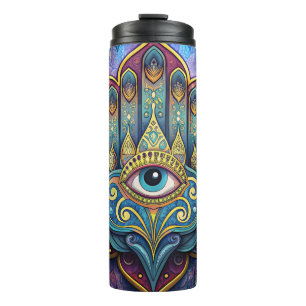 Celestial Hamsa  Thermal Tumbler