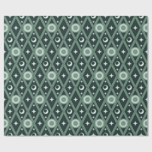 Celestial Harlequin Bold (Cosmic Nebula) Wrapping Paper