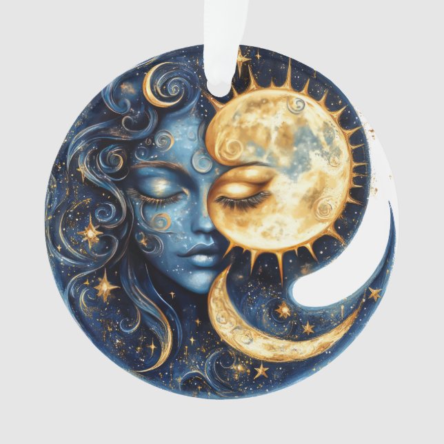 Celestial Harmony Acrylic Ornament (Front)