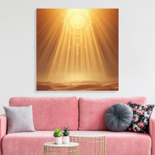 Celestial Harmony Gateway Boho Wall Art   Sacred 