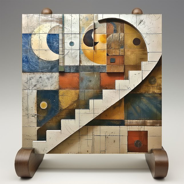 Celestial Harmony Geometric Mosaic Tile (Creator Uploaded)