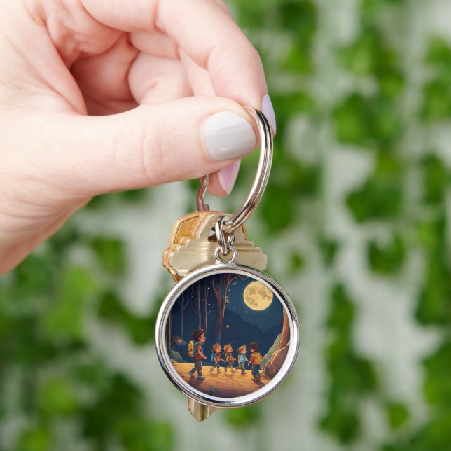 Celestial Harmony Keychain (Hand)