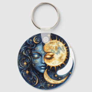 Celestial Harmony Keychain