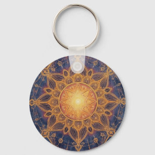 Celestial Harmony – Portal of the Sacred Light Keychain