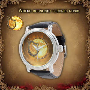 Celestial Harp of the Golden Moon Watch