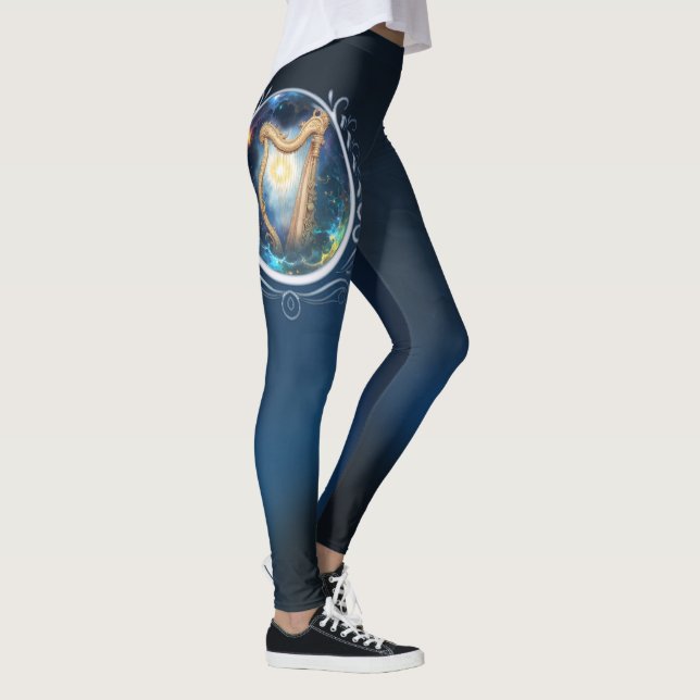 Celestial Harp of the Moonbound Skies.  Leggings (Right)