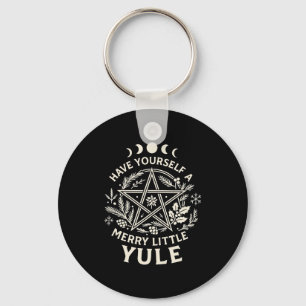 Celestial Have Yourself A Merry Little Solstice Yu Keychain
