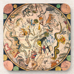 Celestial Hemisphere, 1790 Coaster