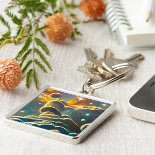 Celestial  keychain