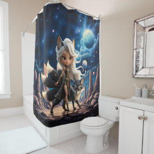 Celestial Kitsune – Guardian of the Four Tails.