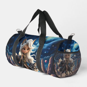 Celestial Kitsune – Guardian of the Four Tails. Duffle Bag